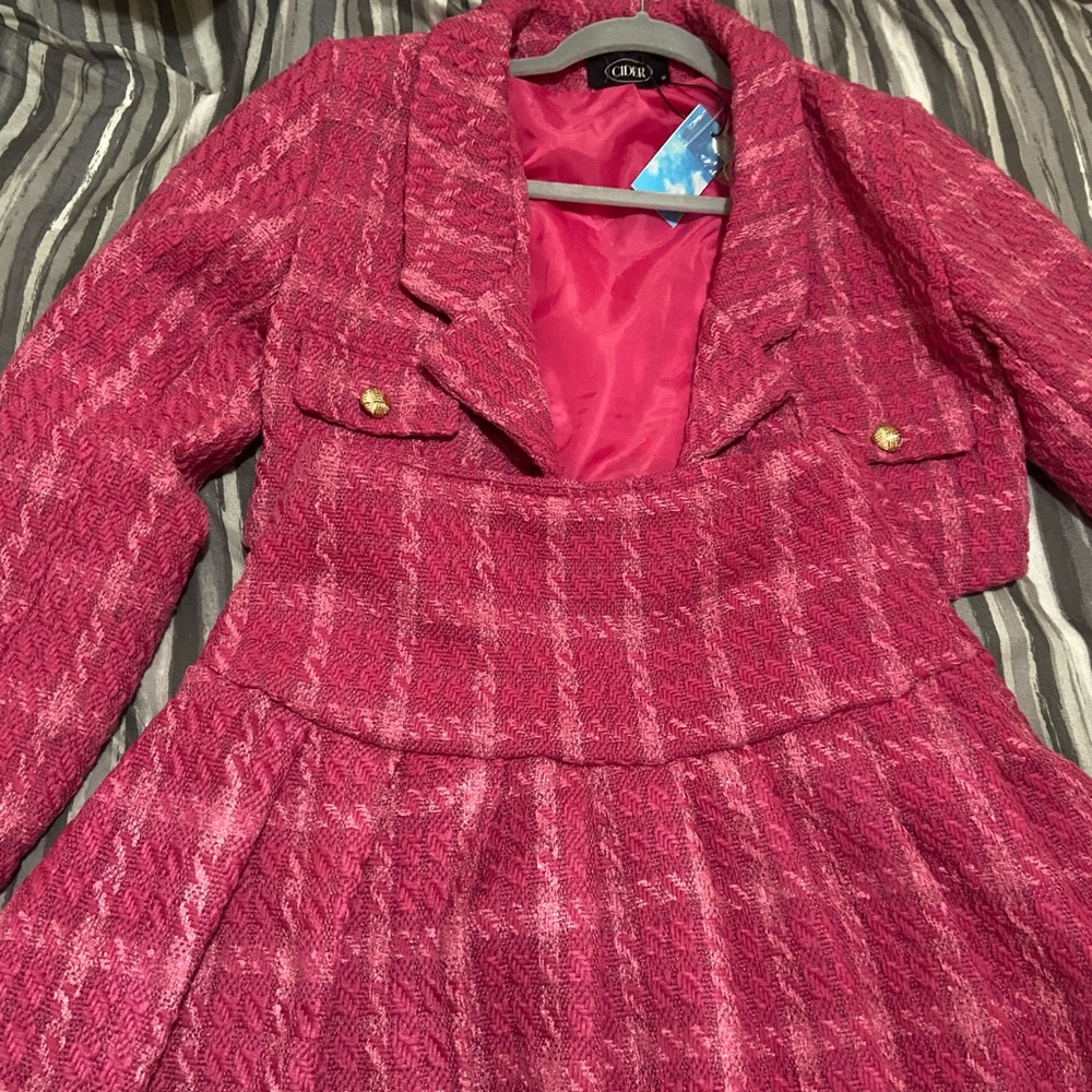 Two piece pink set